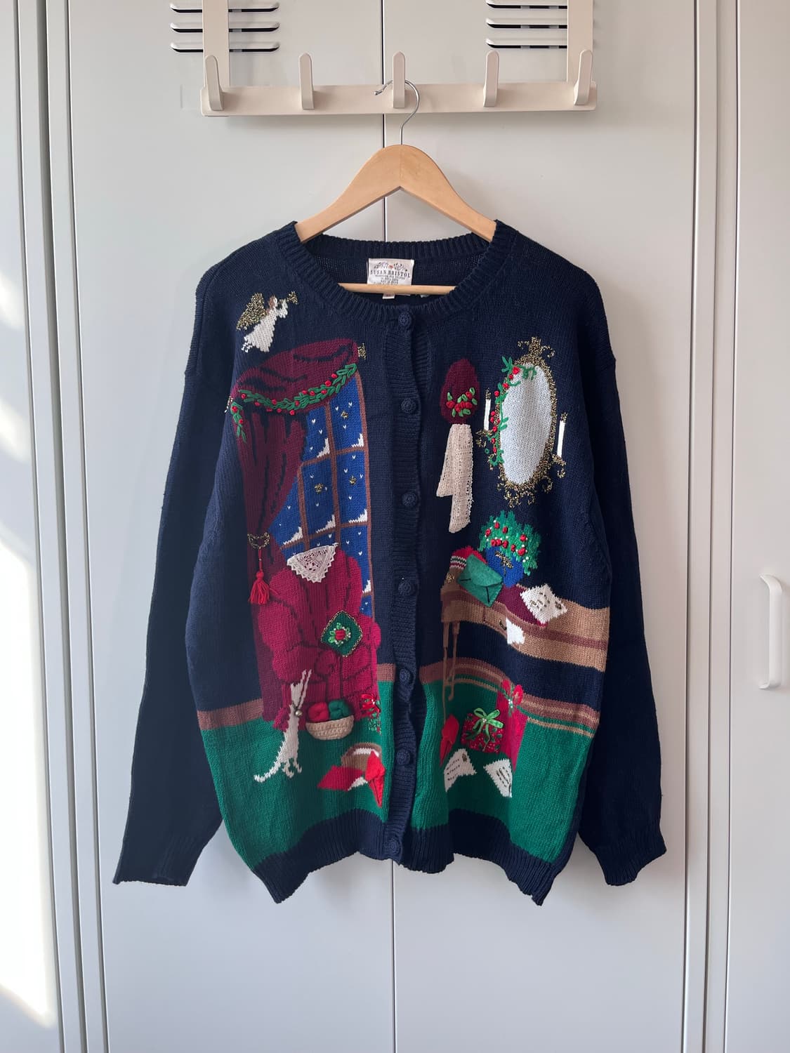 Susan bristol 핸드메이드 크리스마스 니트 가디건 외 1개 상품이미지2