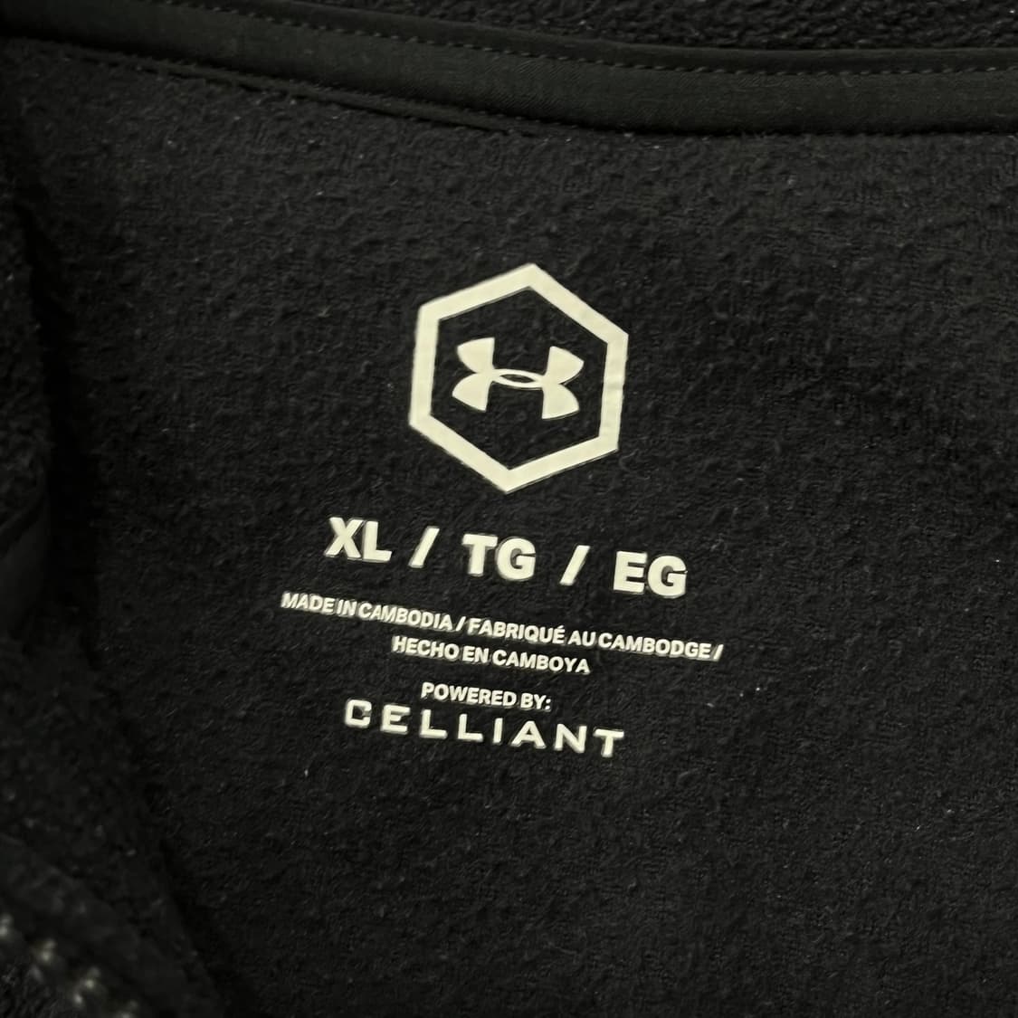 XL 언더아머 플리스 후드집업 상품이미지6
