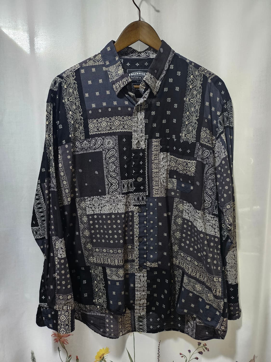 Frizmworks 반다나 셔츠 L 상품이미지1