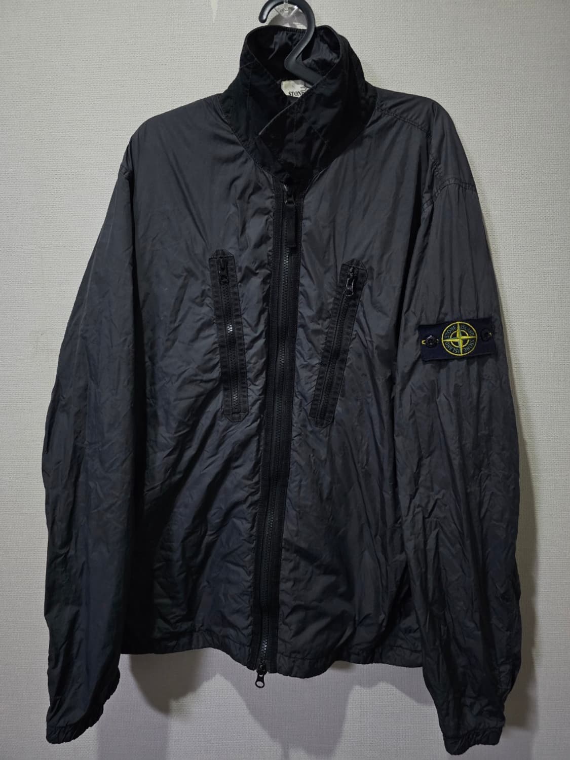정품 스톤아일랜드 크링클랩스 바람막이 자켓 100 / L 상품이미지1
