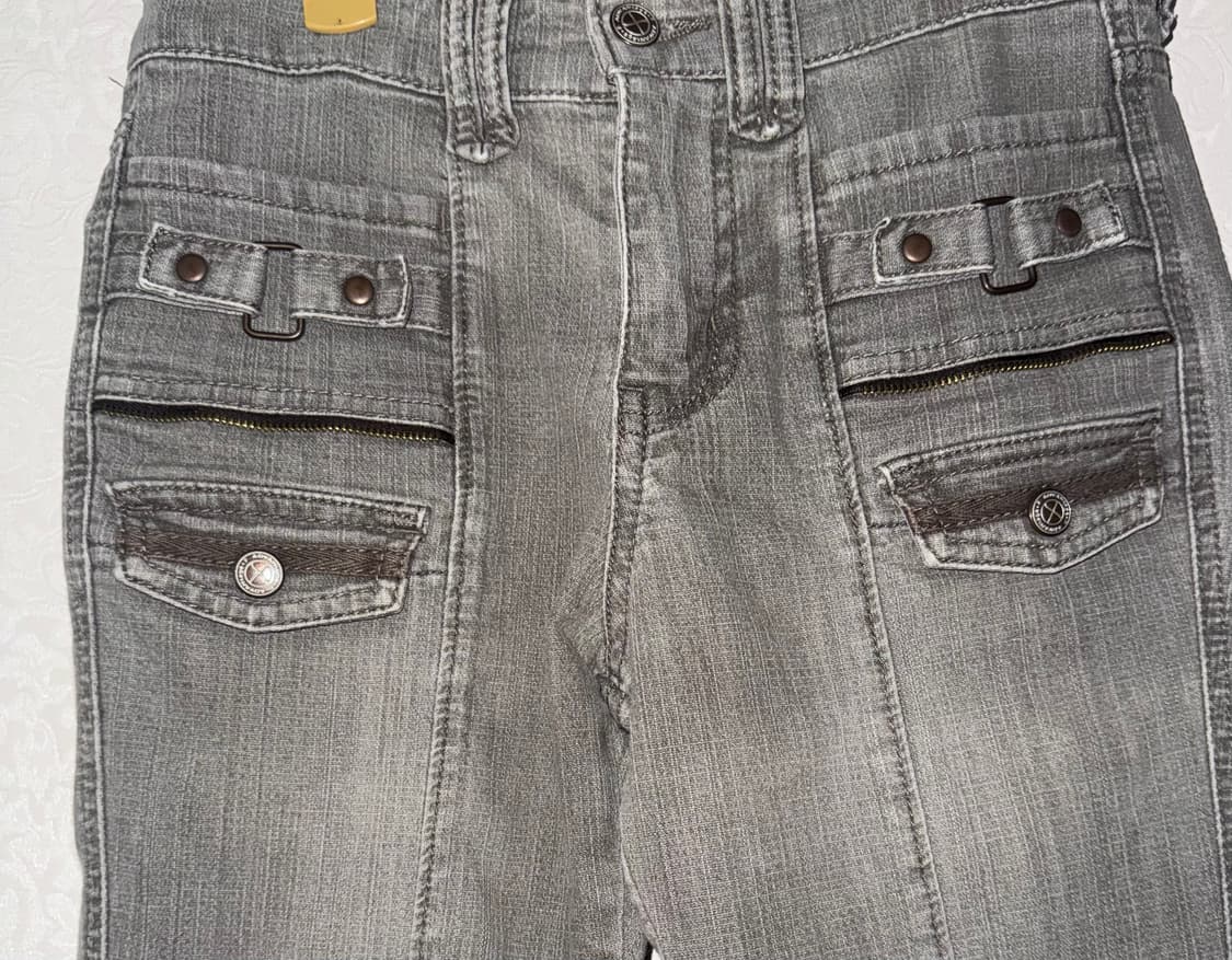 빈티지 y2k 데님 부츠컷 팬츠/ 빈티지 청바지  상품이미지3