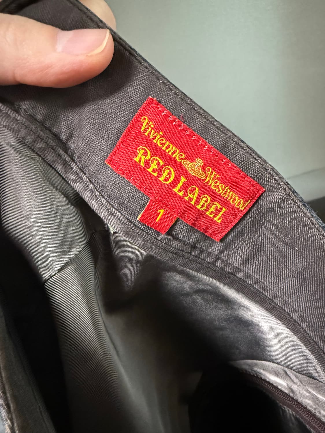 비비안웨스트우드 체크 스커트 상품이미지7