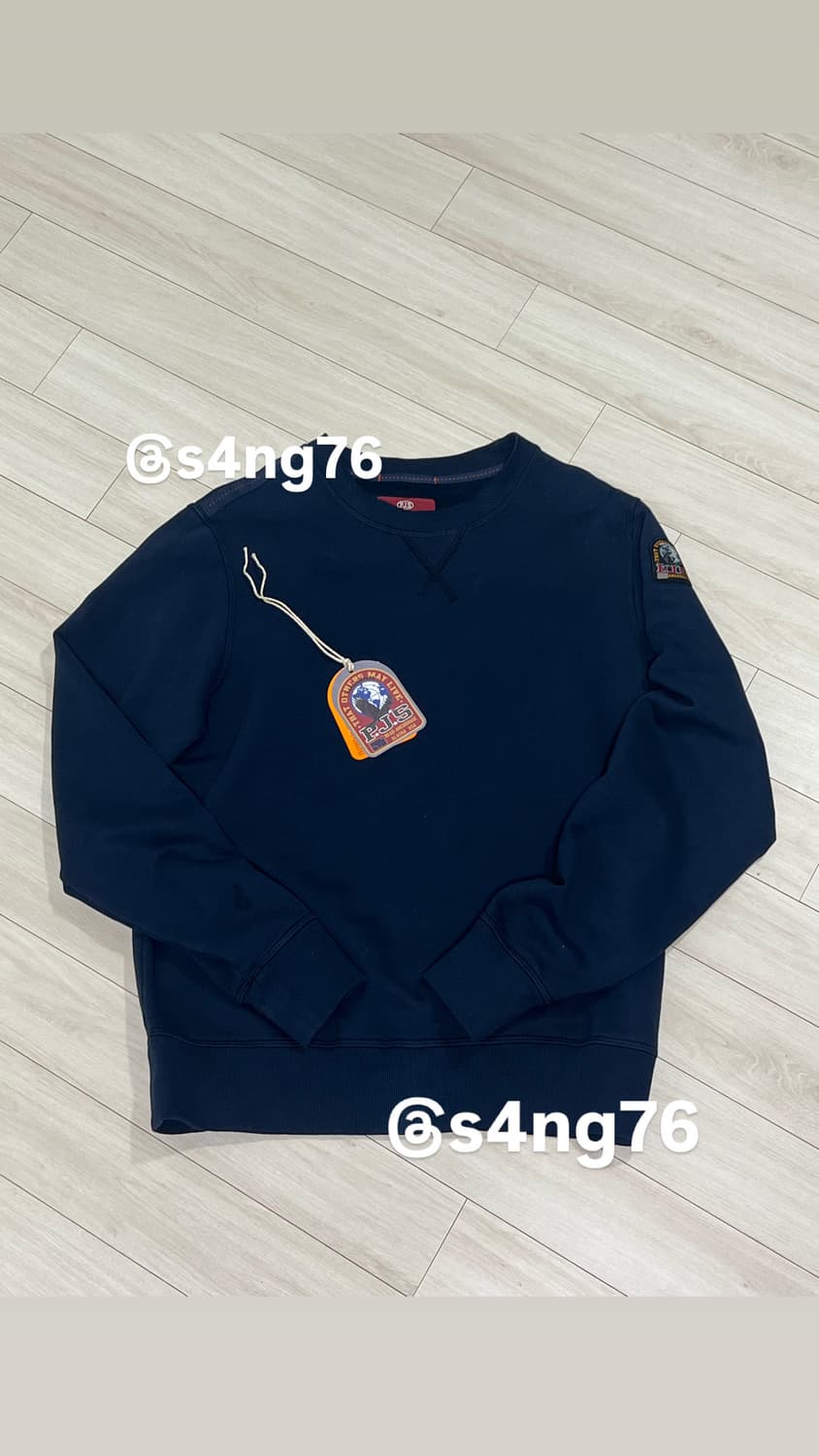 파라점퍼스 맨투맨 네이비 상품이미지1