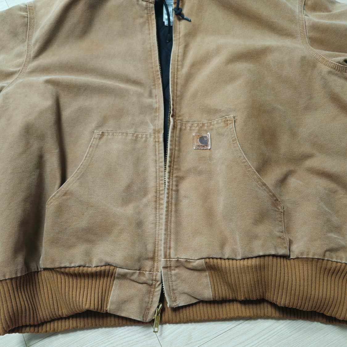 Carhartt j130 vintage 브라운(BRN)색상 판매합니다 상품이미지2
