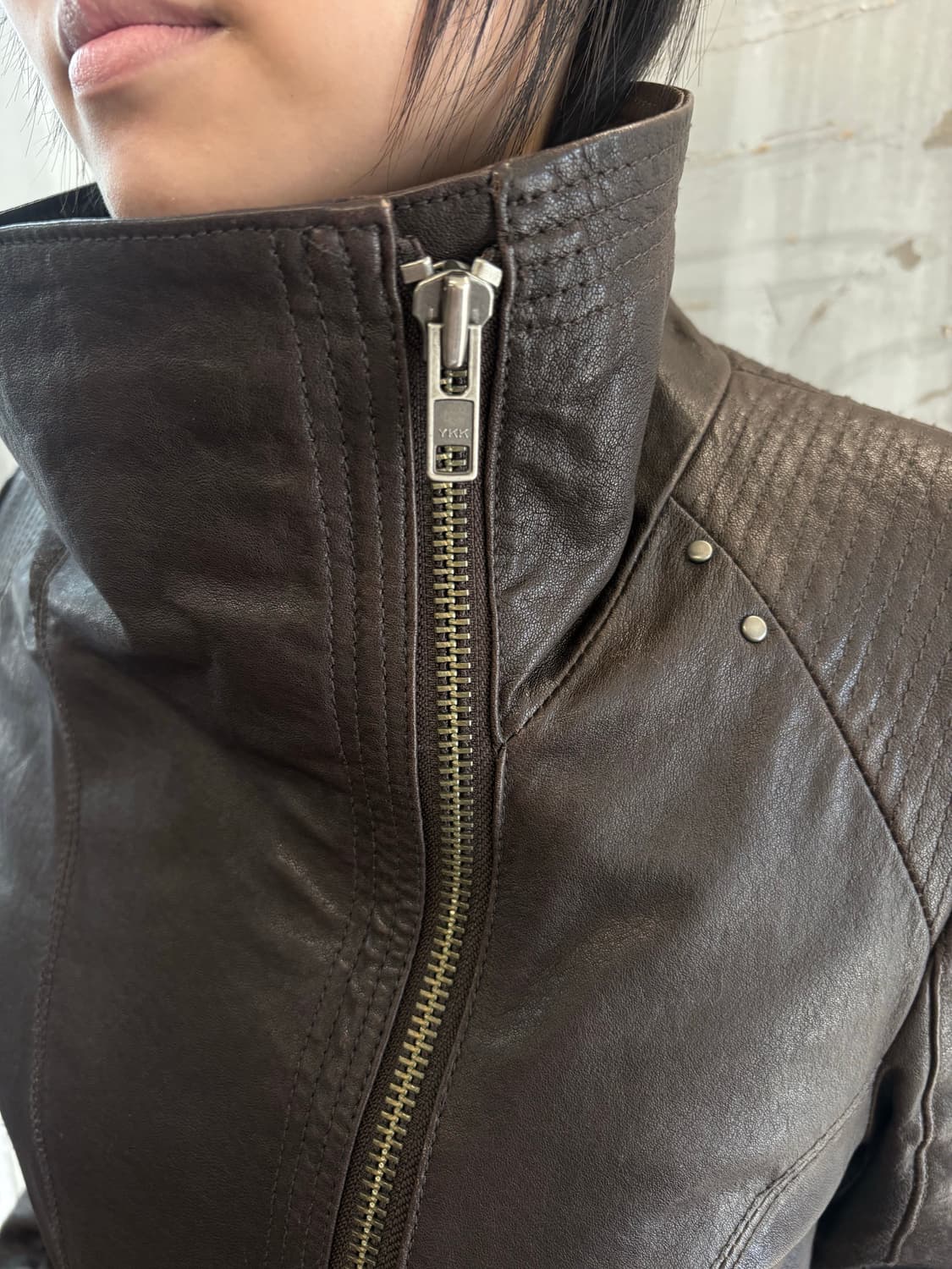 sheepskin high-neck jacket 상품이미지4