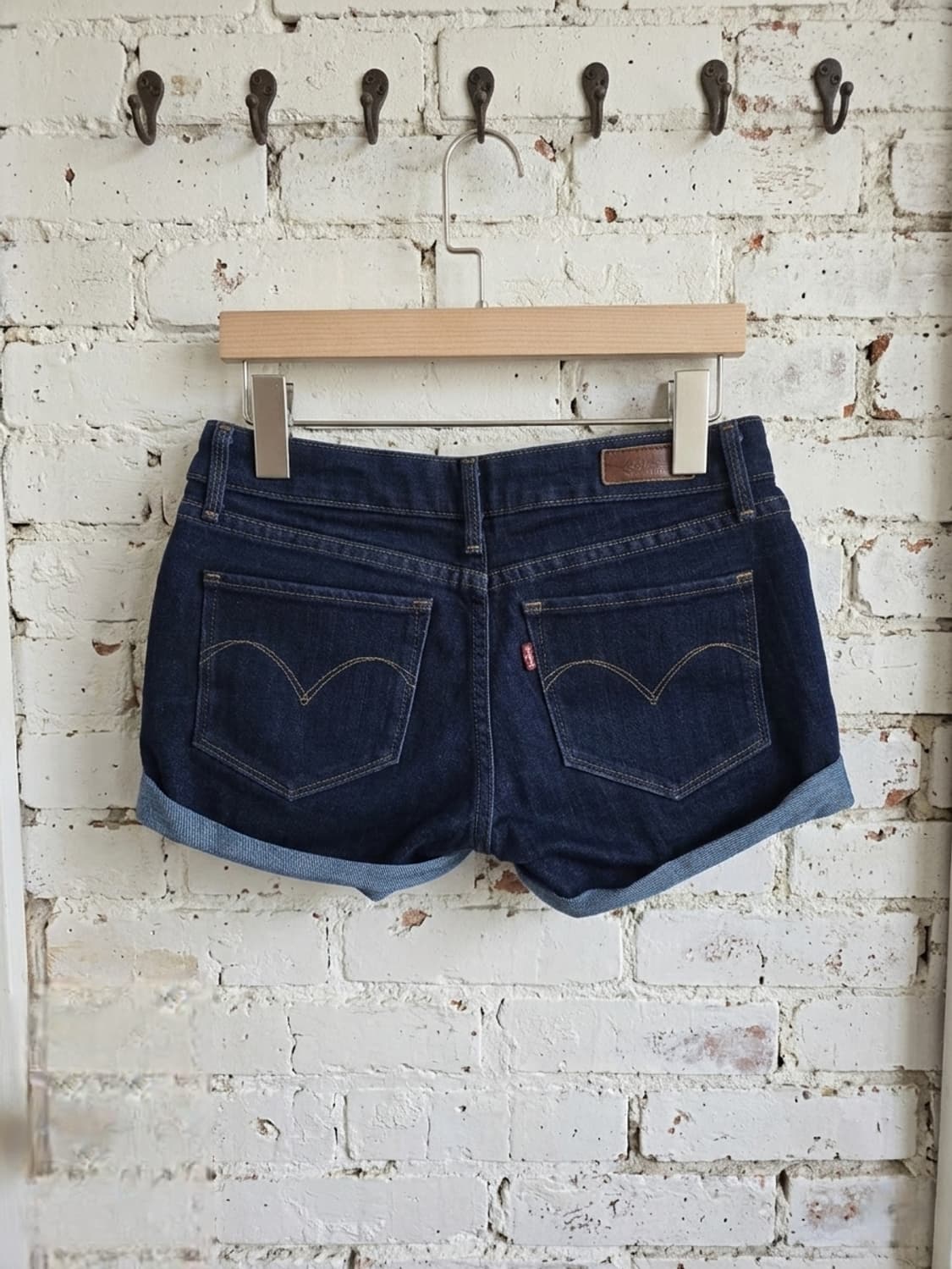리바이스 Bold Curve 데님 숏팬츠 W27 상품이미지2