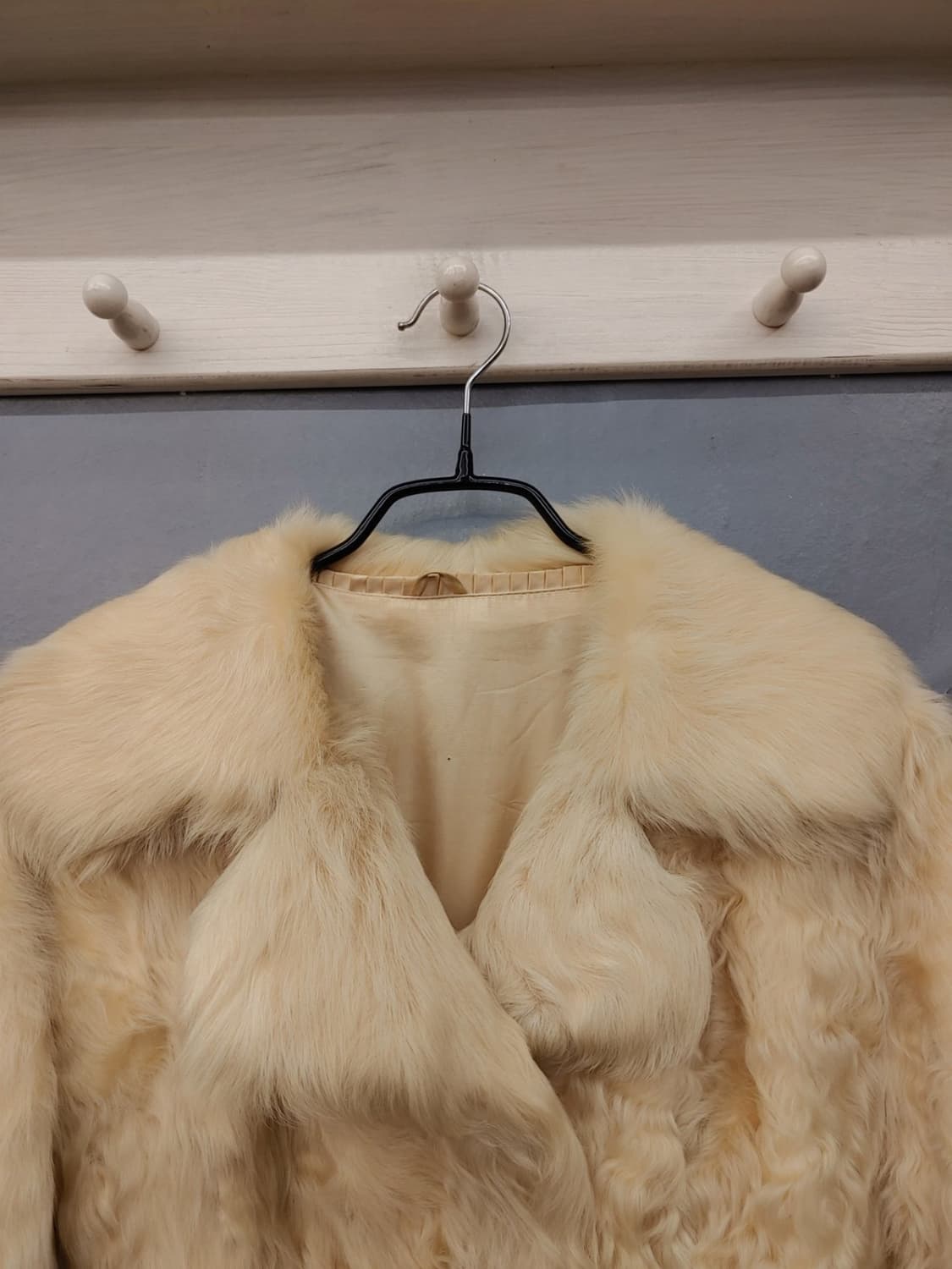 일본빈티지 리얼양털코트 상품이미지2