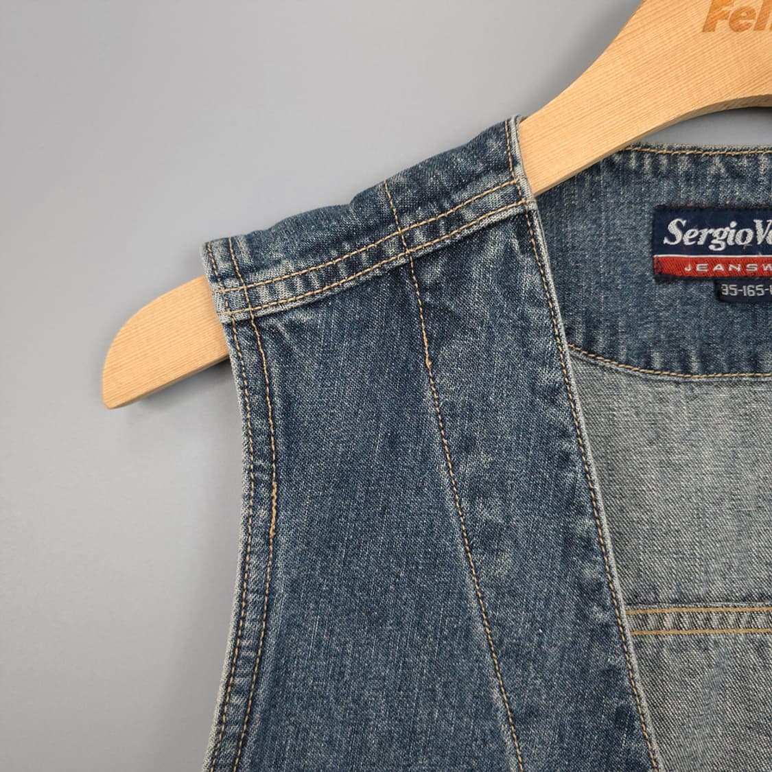 세르지오 발렌테 Sergio Valente 데님 워크 베스트 95 상품이미지2