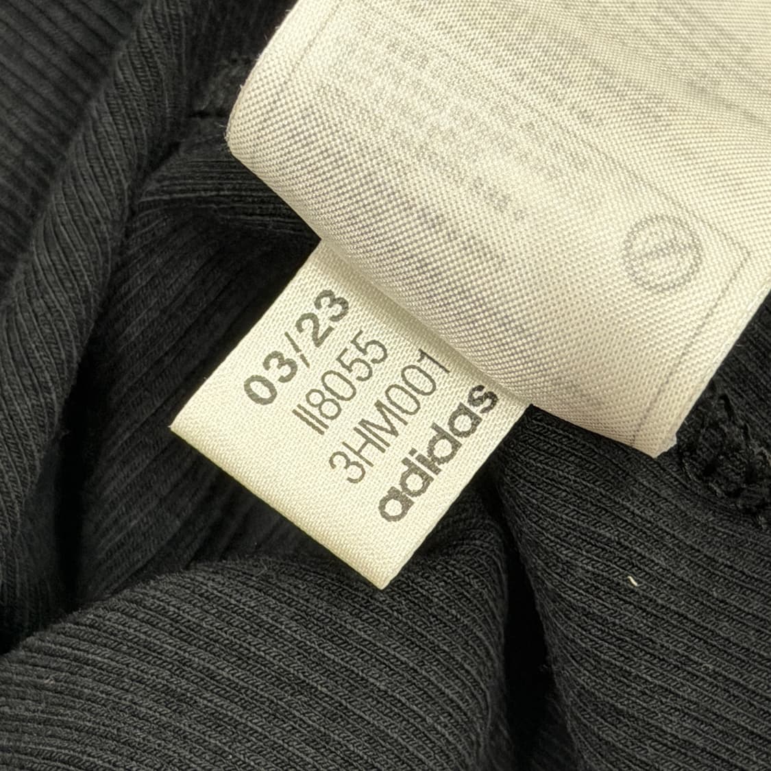 아디다스 딱붙핏 여성 에센셜 립 롱슬리브 긴팔티 블랙 S 상품이미지5