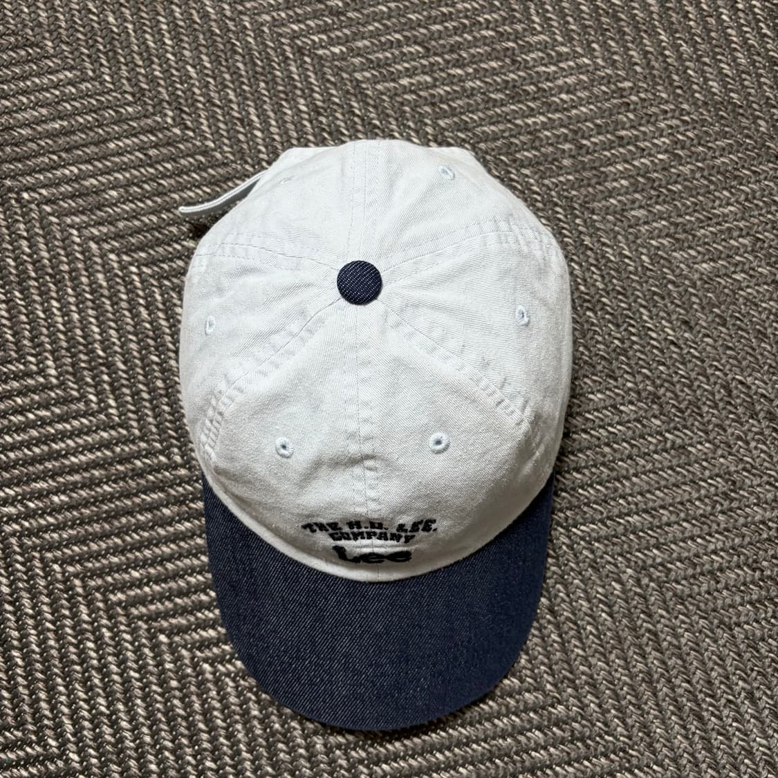 Lee (리) 트위치 로고 배색 네이비 볼캡 상품이미지2