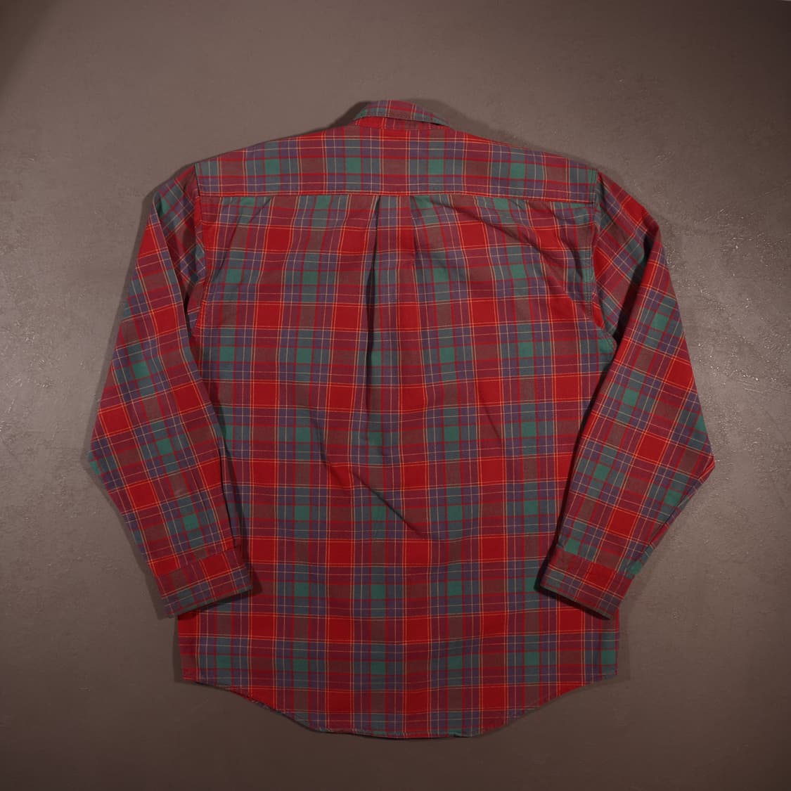 90s 타미힐피거 헤비코튼 체크셔츠 상품이미지4