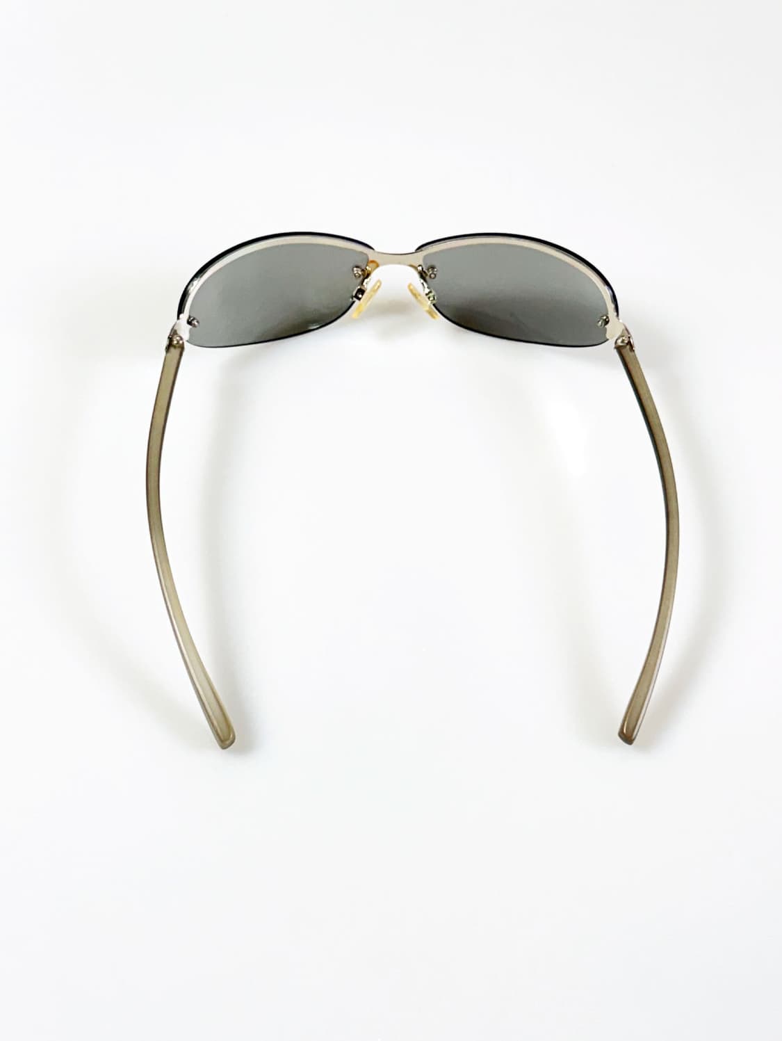 90s UNOSOLEIL 무테 스퀘어 쉴드 프레임 빈티지 선글라스 상품이미지5