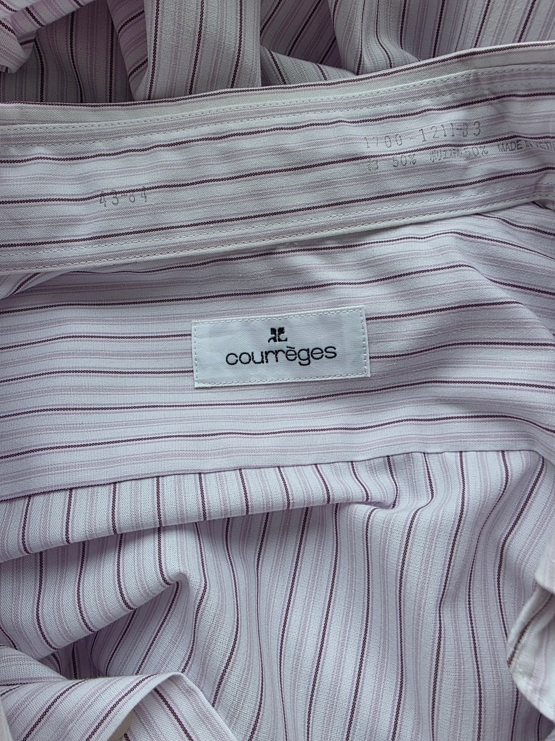 꾸레쥬 옴므 스트라이프 셔츠 상품이미지5