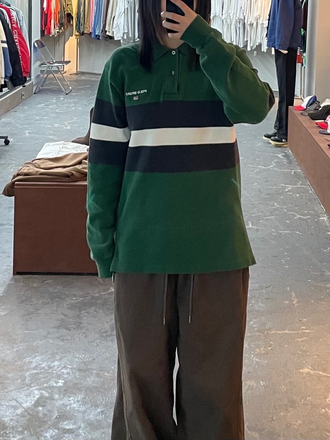 폴로 랄프로렌 스포츠 럭비 카라티 H1350 상품이미지1