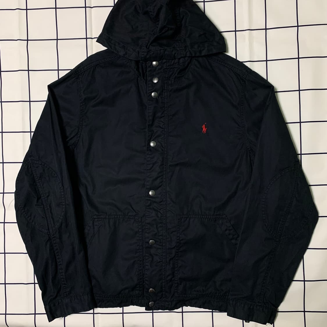 폴로 랄프로렌 블랙 후드자켓 상품이미지1
