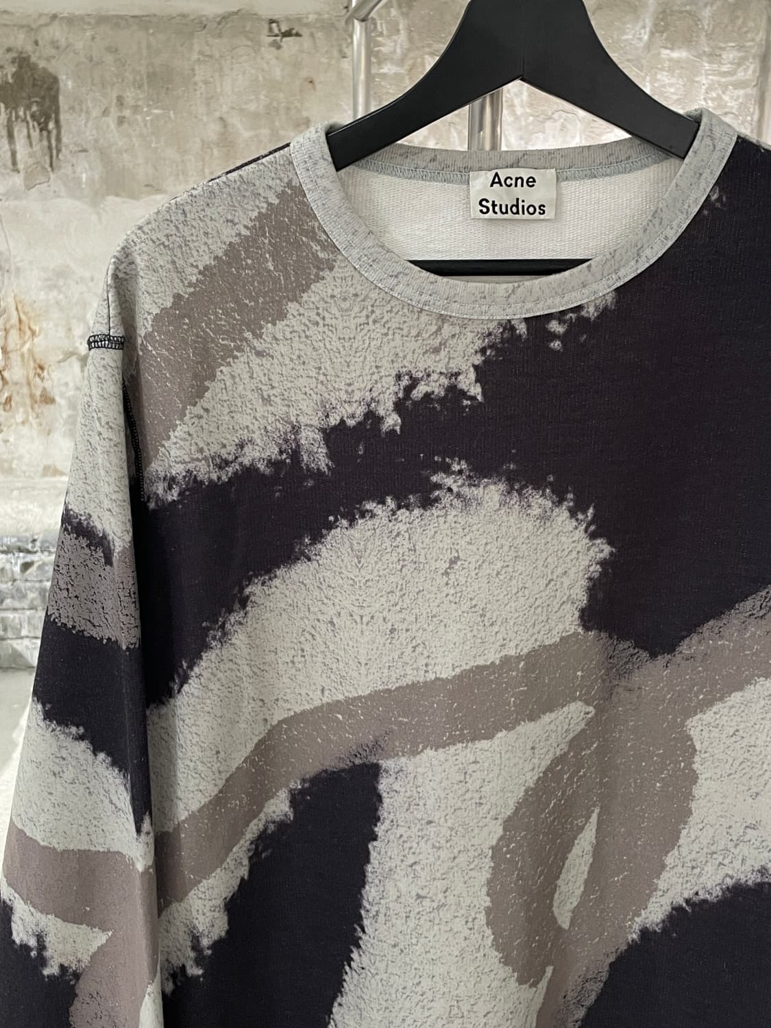 아크네 스튜디오 15S/S 캠퍼스 써큘러 스웻 셔츠 상품이미지2