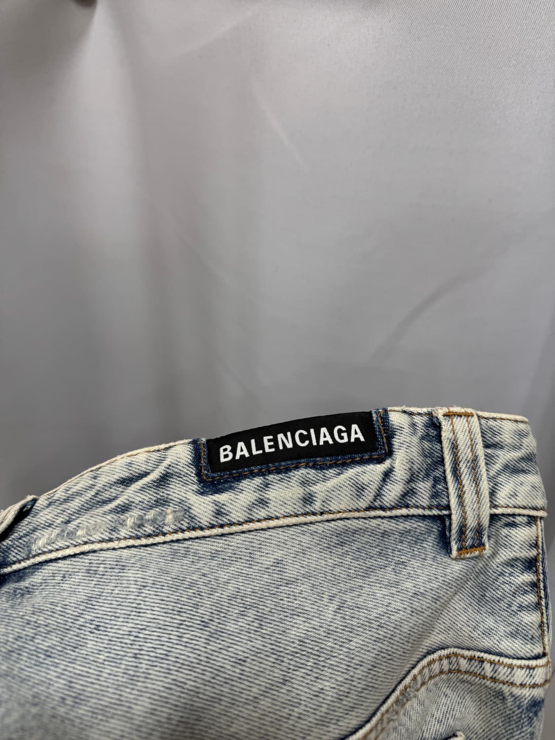 발렌시아가 재패니즈 풀업 데님 팬츠 M 상품이미지2