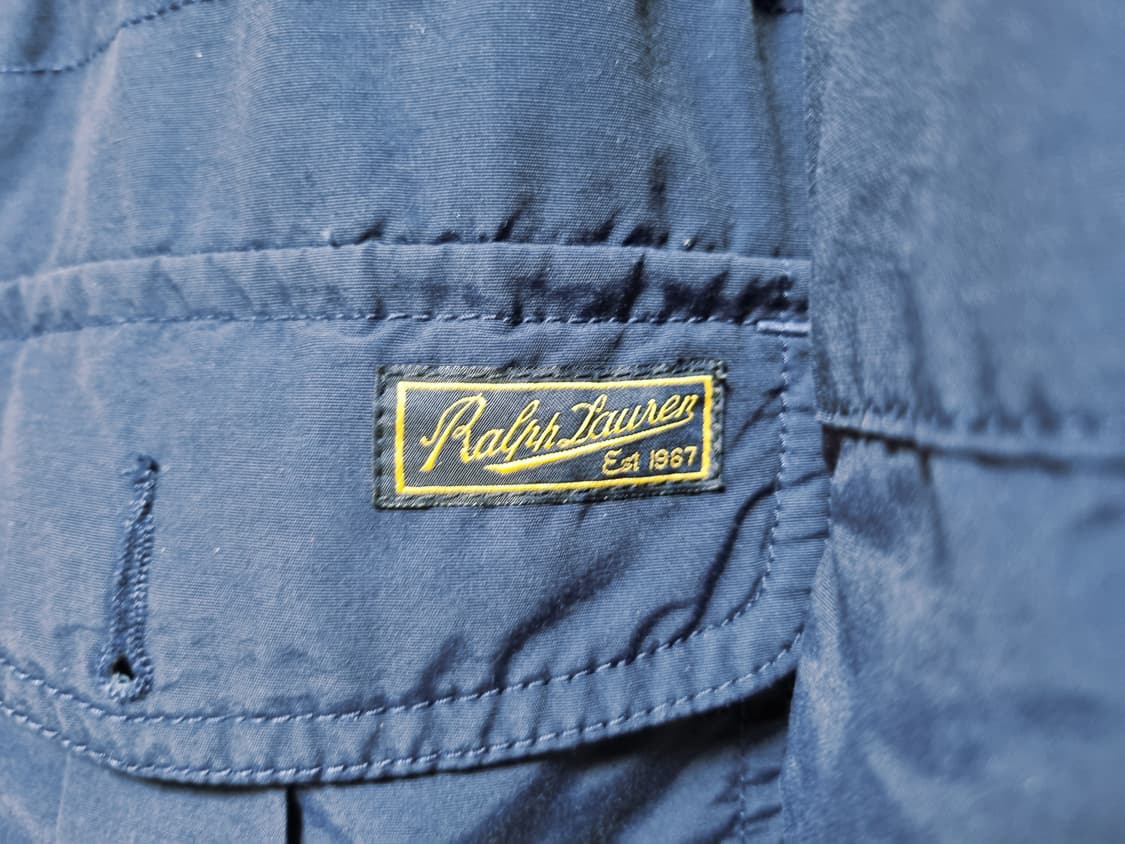 여성 청소년 폴로 랄프로렌 네이비 우븐 후드 자켓 안감 다이아몬드 퀼팅 상품이미지4