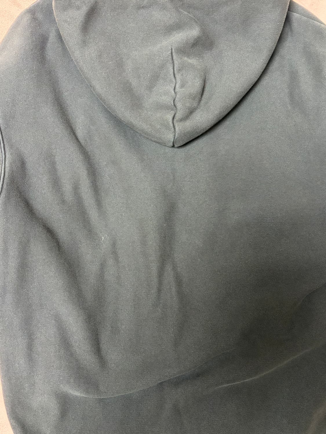 스투시 스포츠 후드집업 L 워시드 블랙 상품이미지5