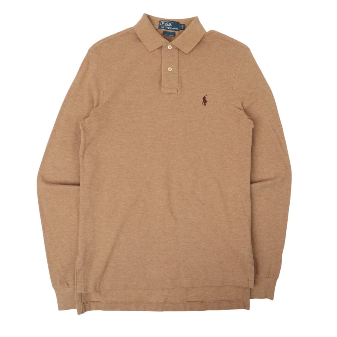 폴로 랄프로렌 브라운 pk 롱슬리브 티셔츠 상품이미지1