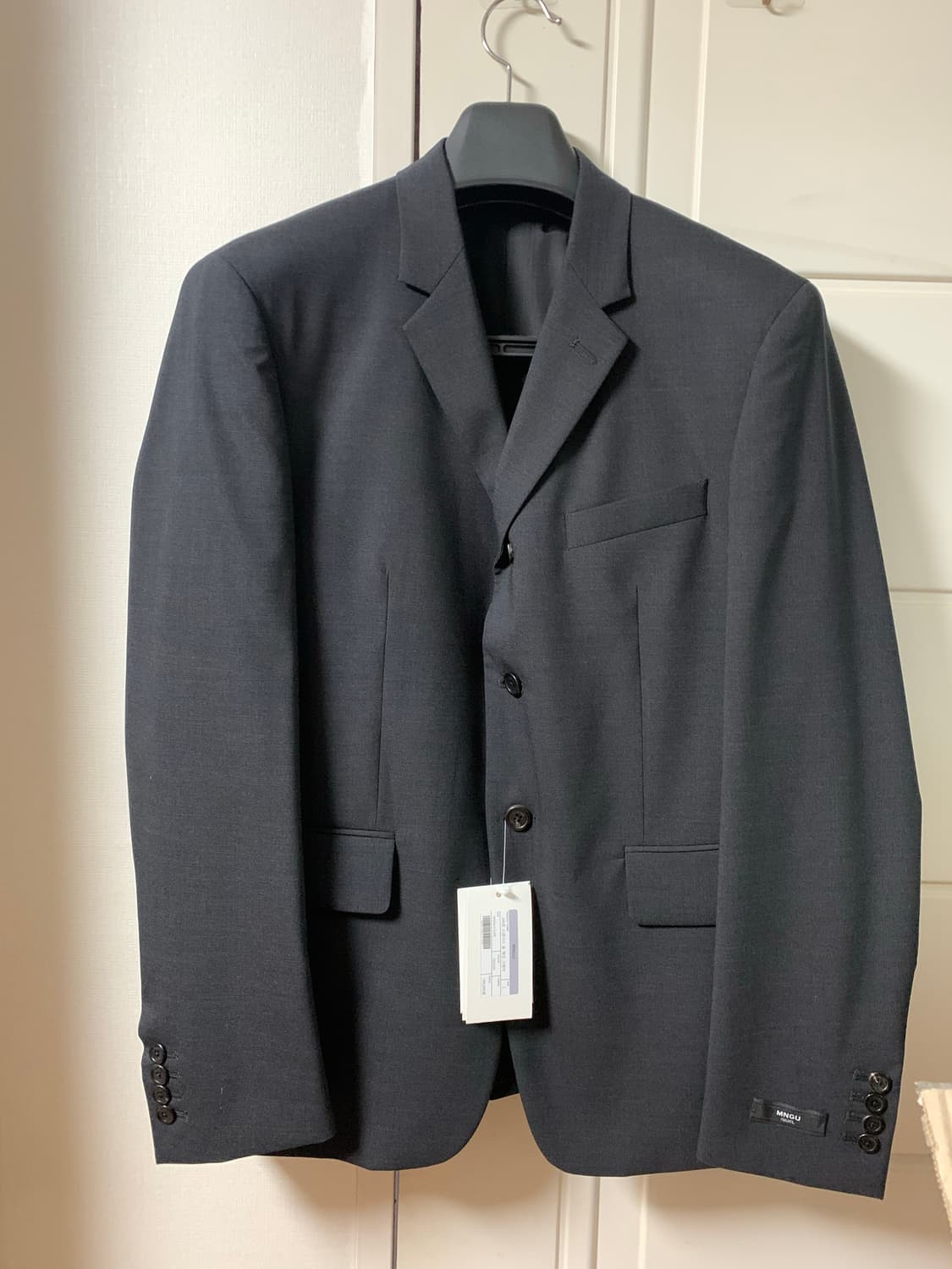 MNGU 19SS 3버튼 셋업 그레이 라지 상품이미지4