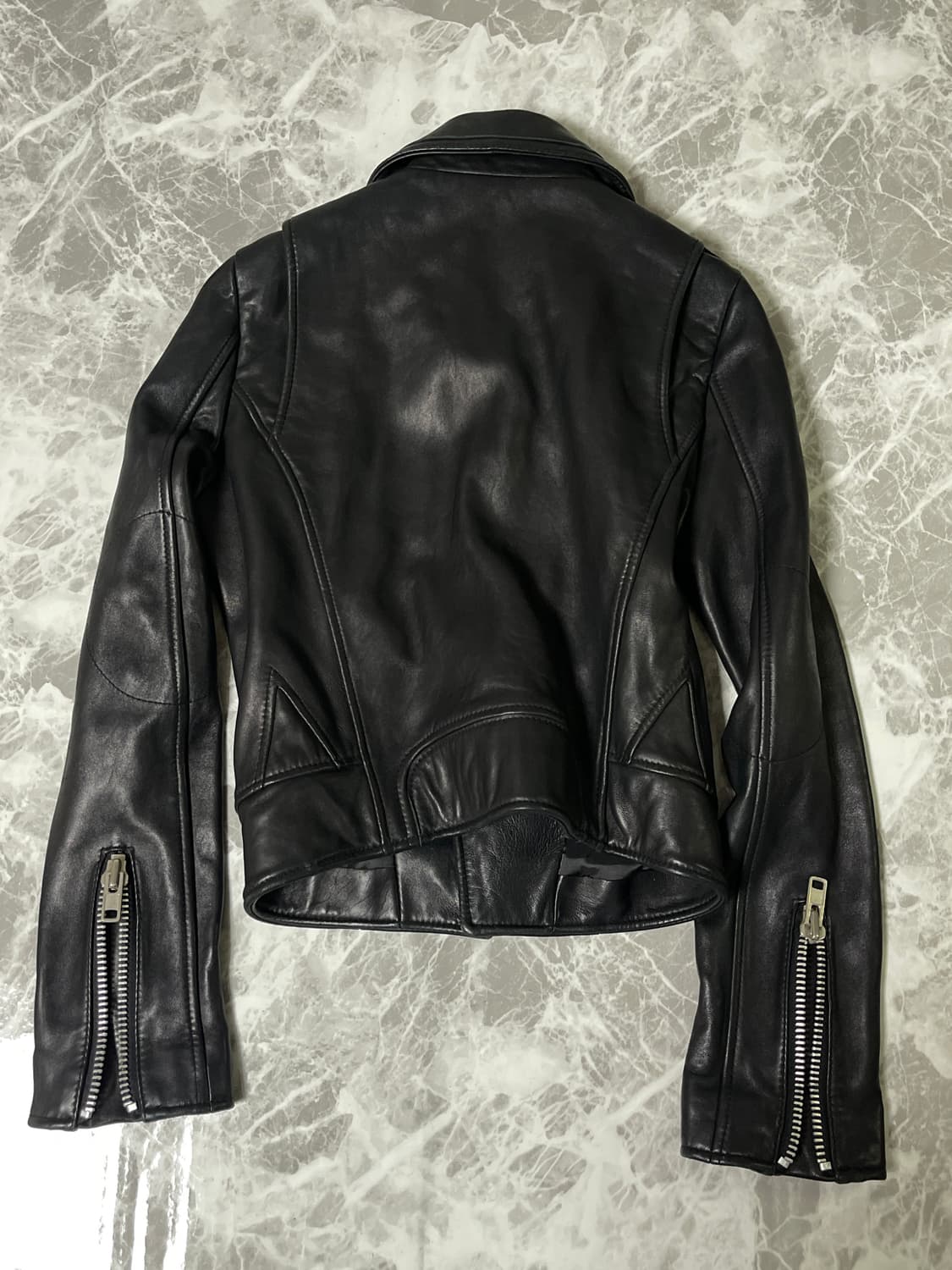leather rider jacket 상품이미지6