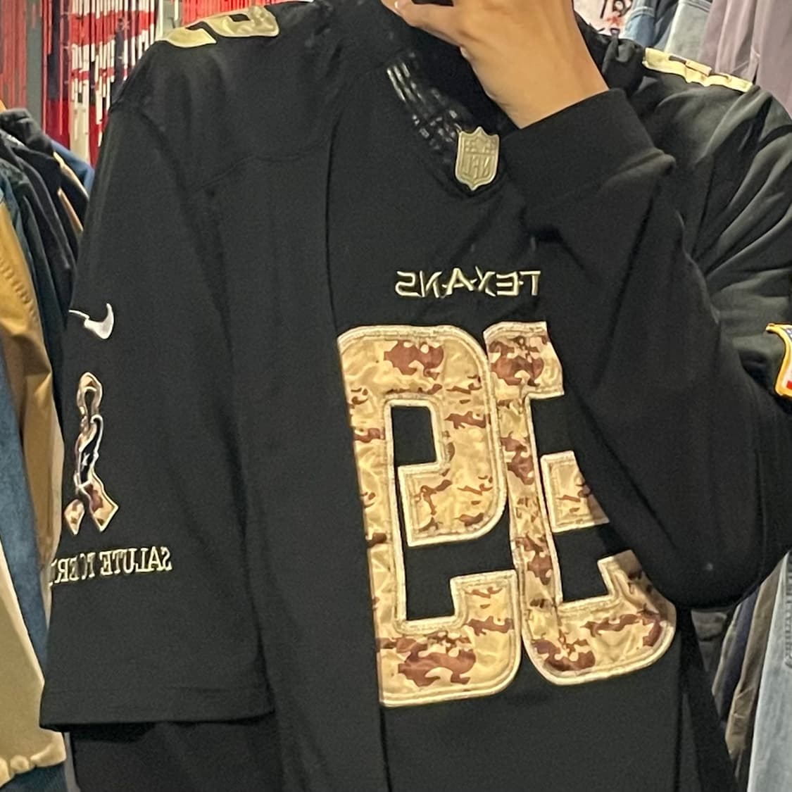 [IM] NFL TEXANS No.99 WATT 블랙 반팔져지 상품이미지5