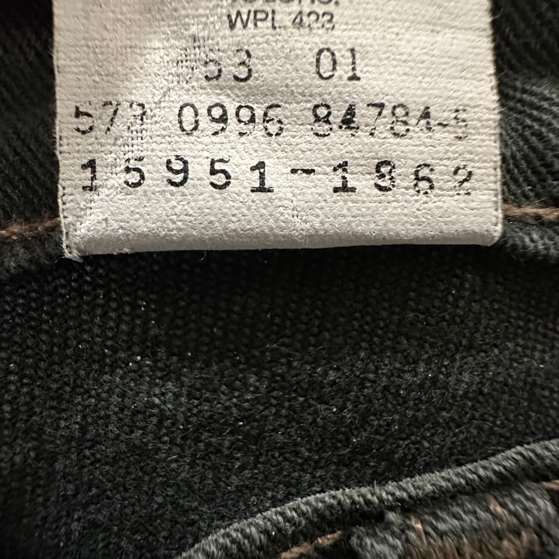 LEVI'S 90's usa made work skirt 상품이미지6