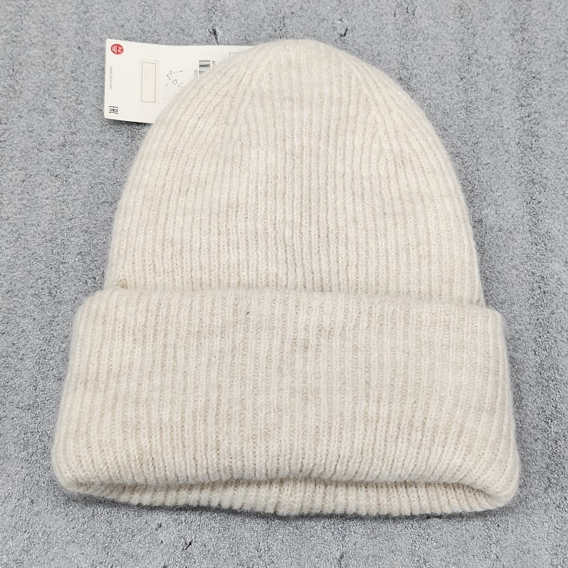 미착용 자라 정품 니트 비니,M사이즈 52cm 상품이미지2