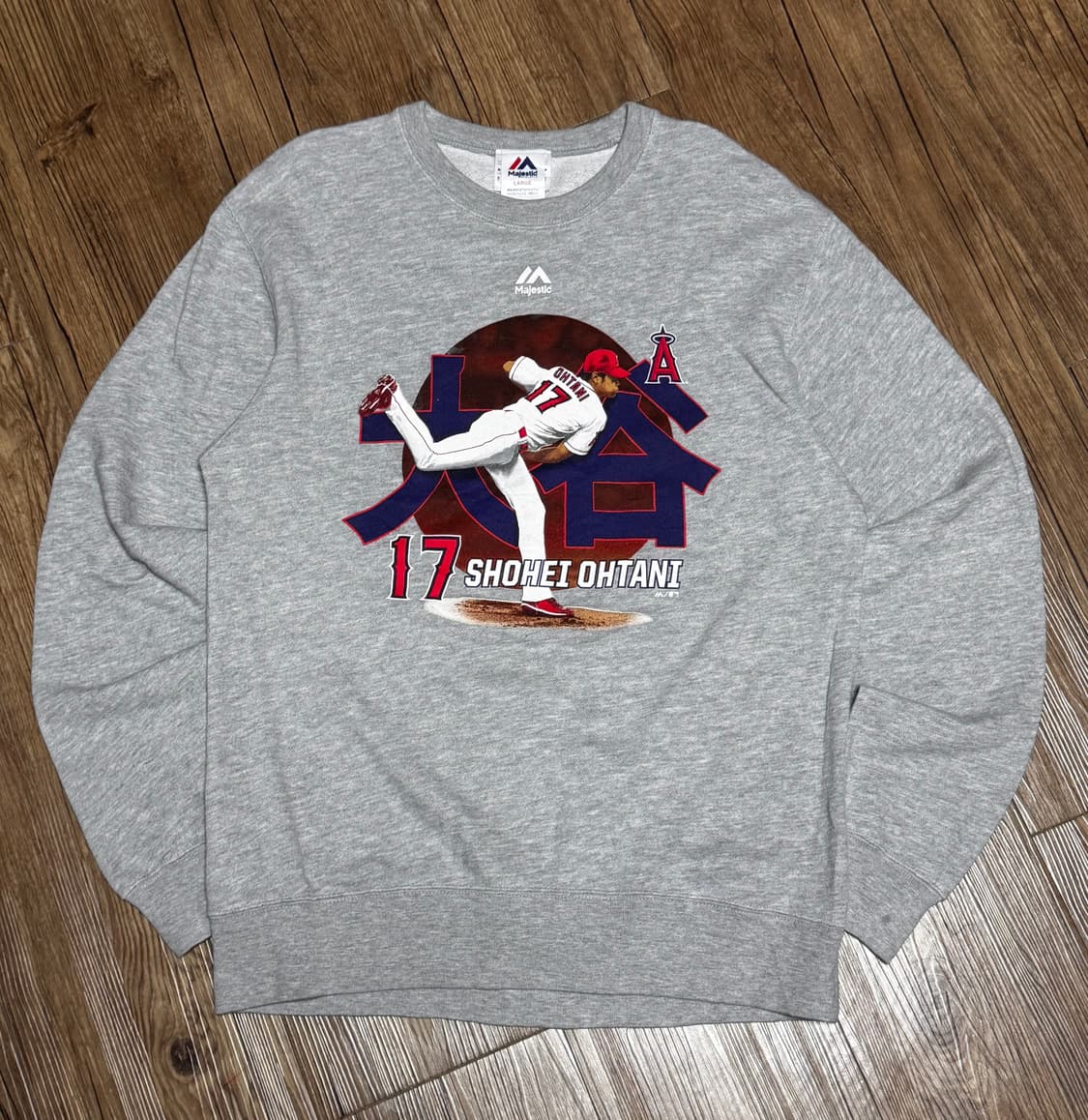 마제스틱 MLB 오타니 쇼헤이 에인절스 맨투맨 상품이미지2