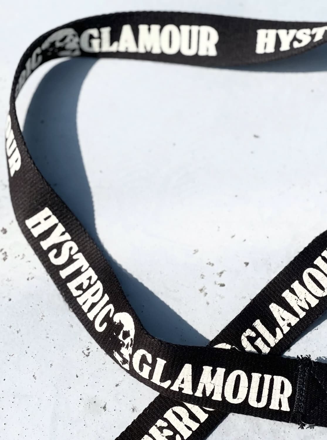 Hysteric glamour 히스테릭글래머 로고 벨트 상품이미지2