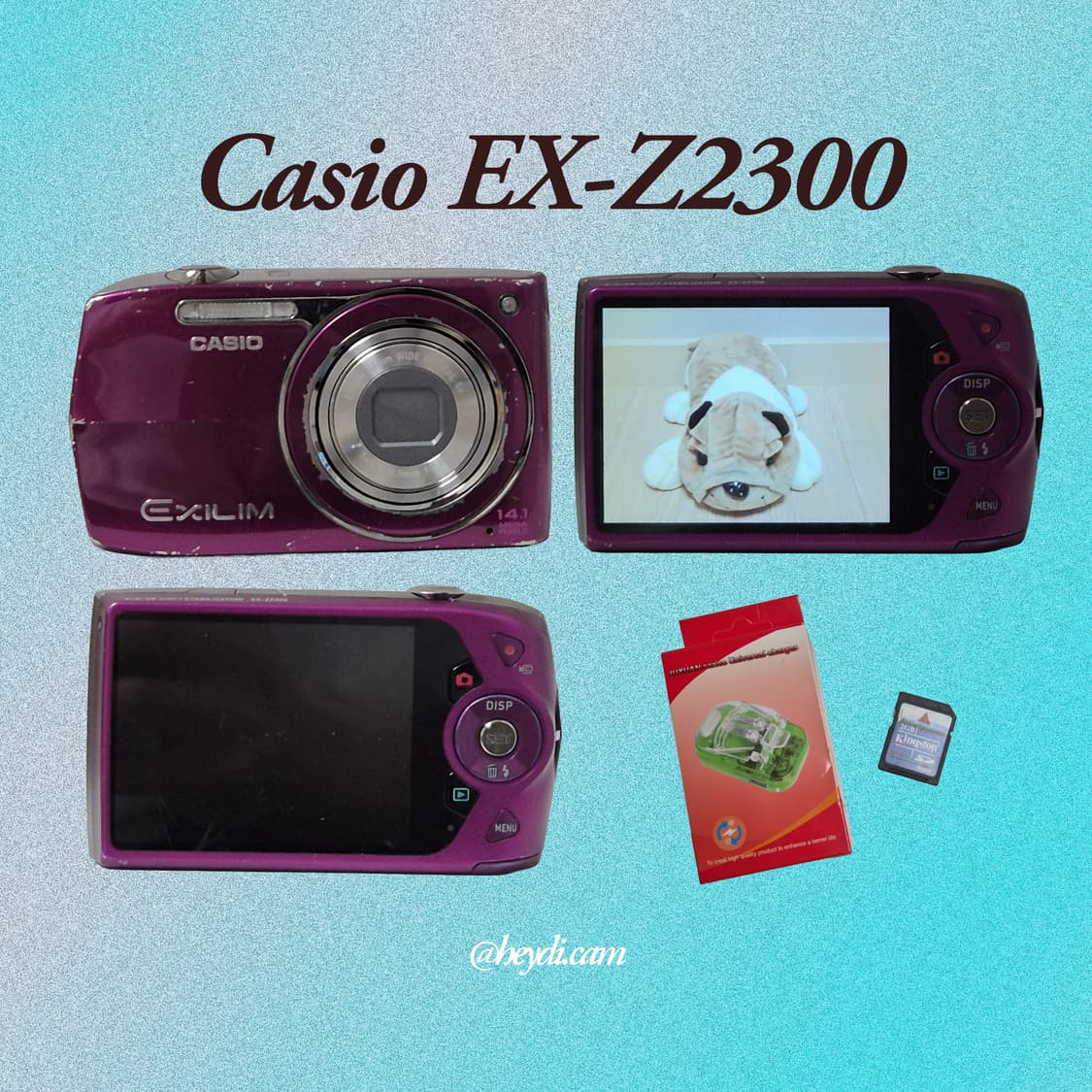 (로제, 모카, 아일릿) 카시오 엑슬림 z2300 로즈핑크 상품이미지2