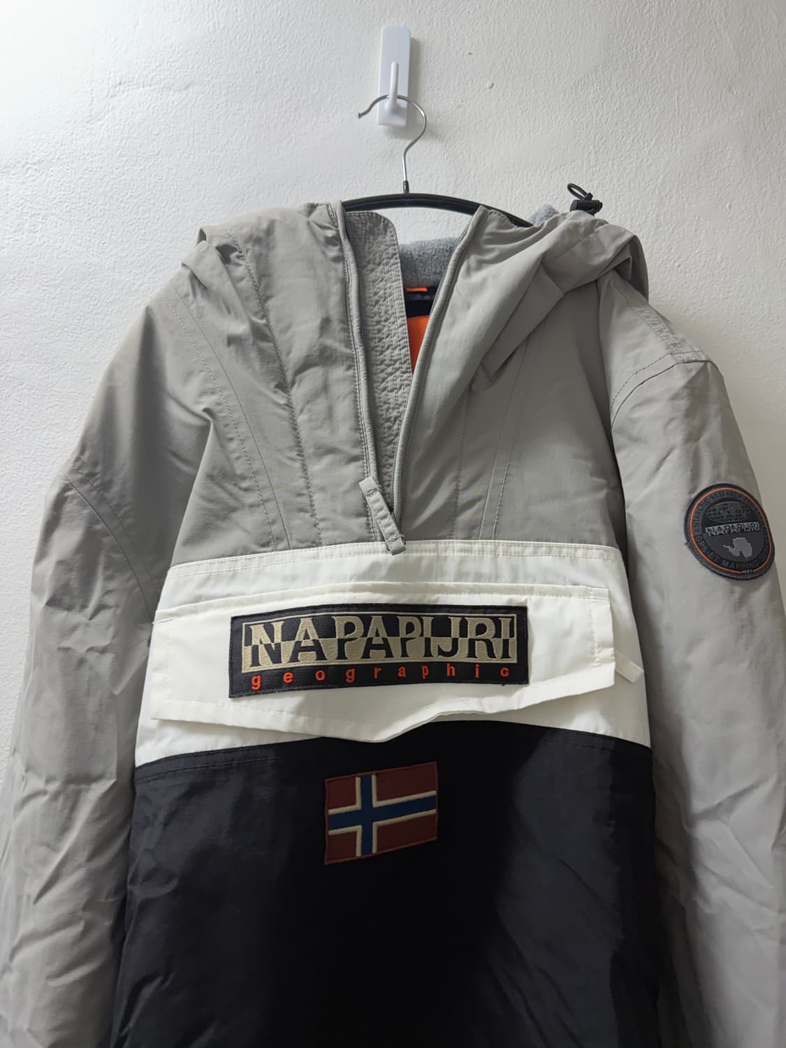 나파피리 반집업 나일론자켓 상품이미지3