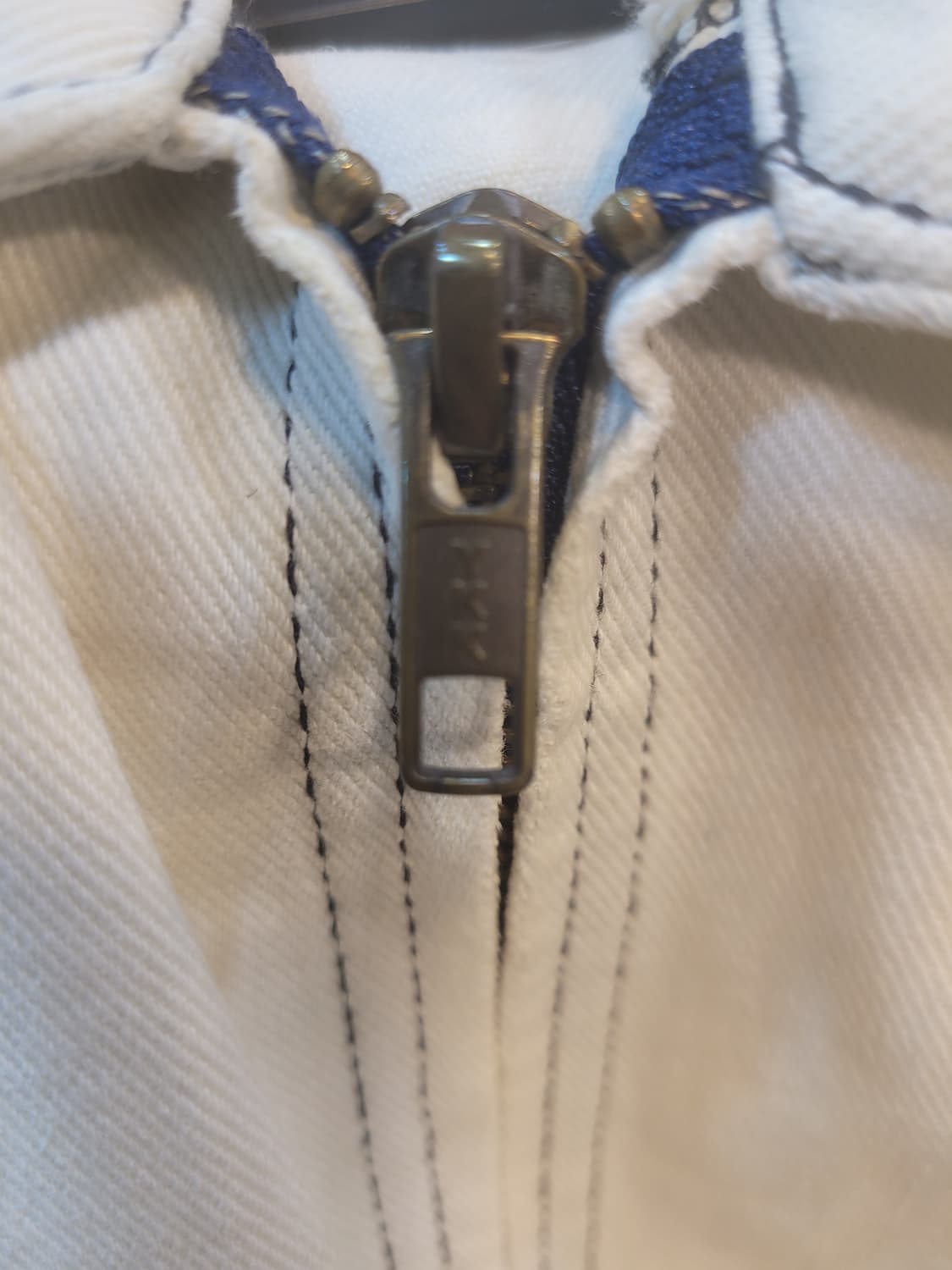 디스이즈네버댓 아이보리 데님 자켓 L 상품이미지4