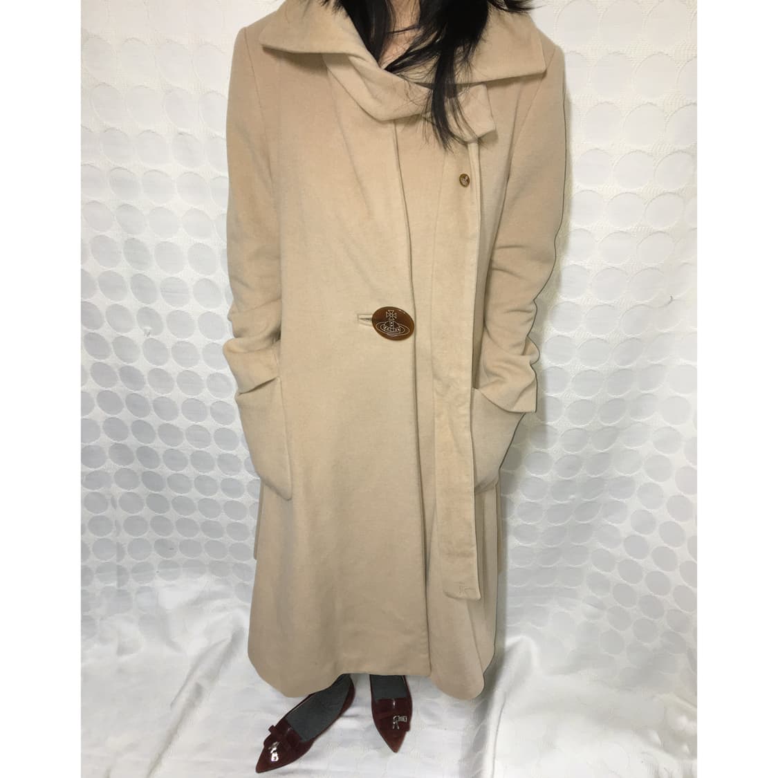 viviennewestwood 스카프가 달린 코트 상품이미지3