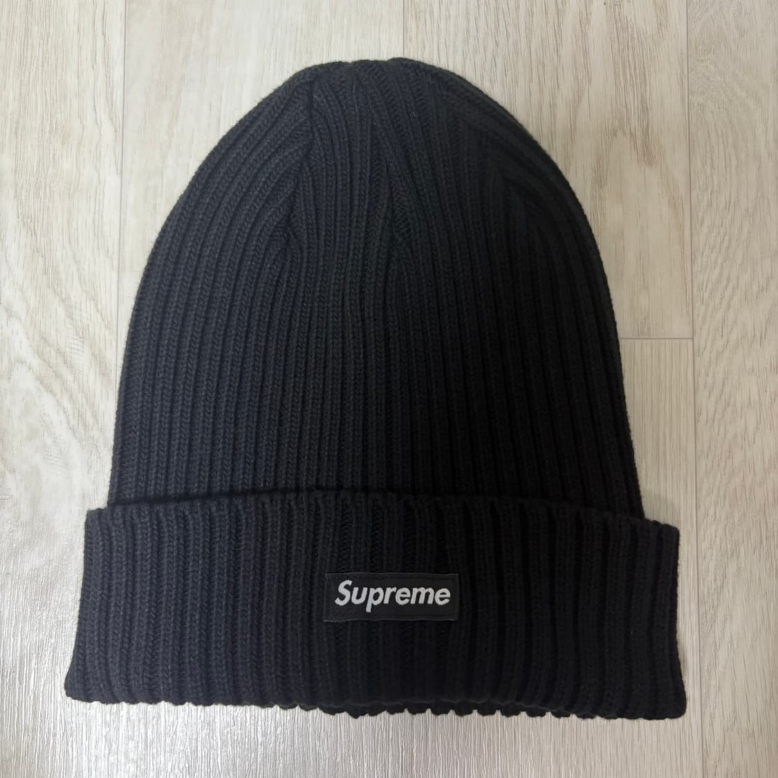 슈프림 오버다이드 비니 블랙 상품이미지2