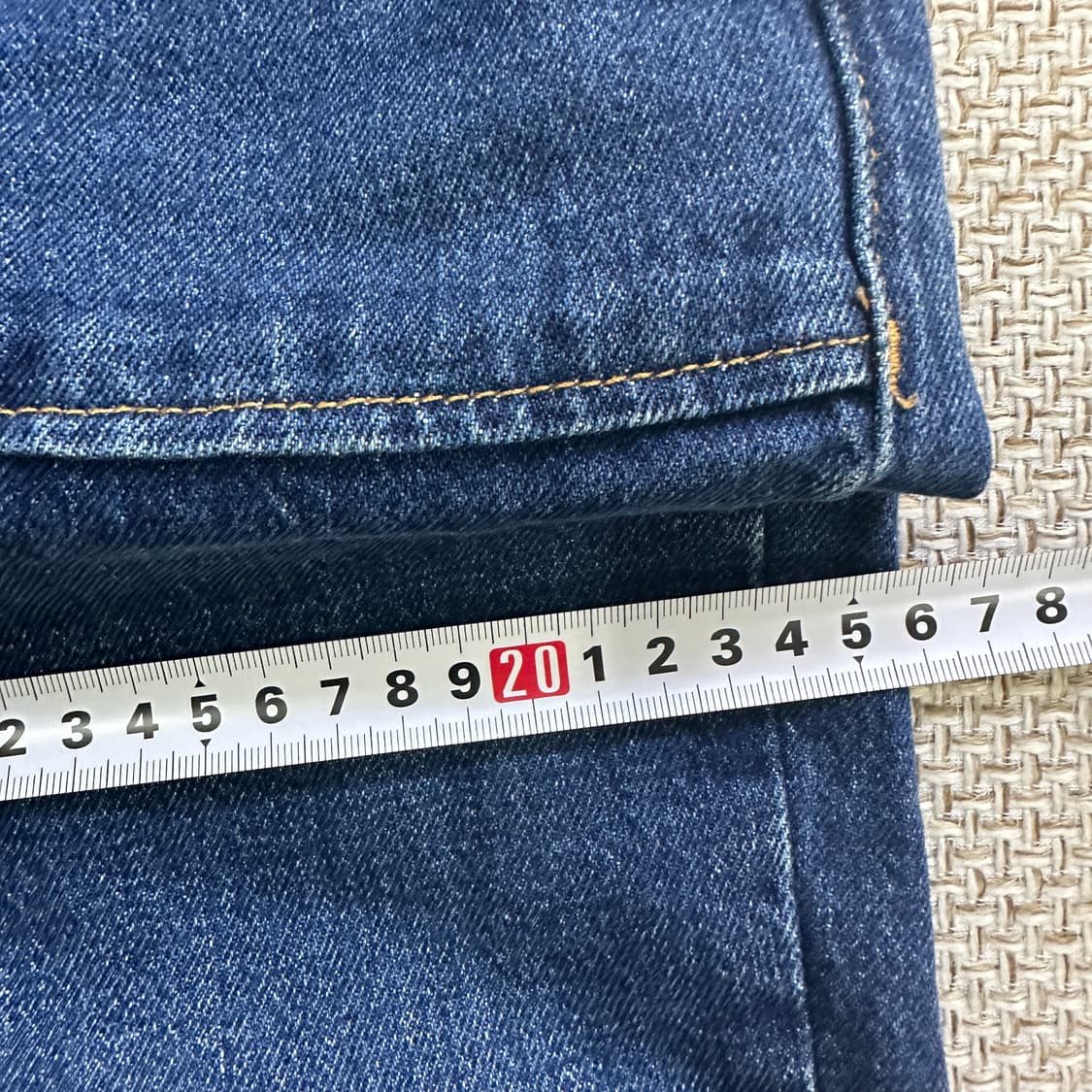 24 자라 하이라이즈 스트레이트 데님 0421D 상품이미지8