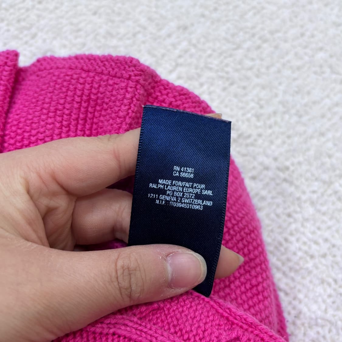 6 폴로랄프로렌 키즈 케이블 니트 0320E 상품이미지4