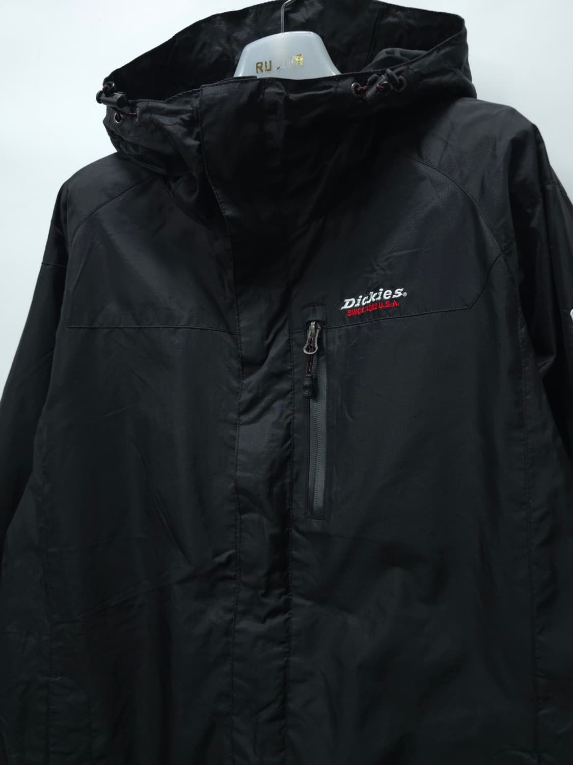 [디키즈] 블랙 후드 바람막이 점퍼 (95 사이즈) 상품이미지5