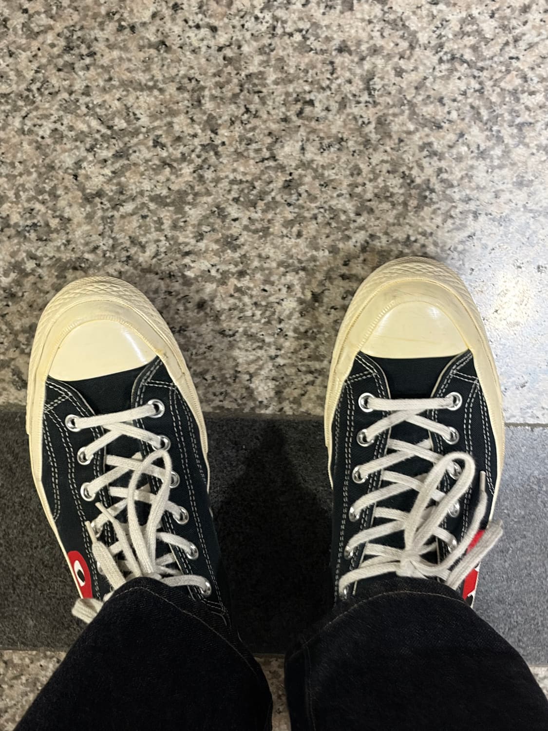 꼼데가르송 컨버스 블랙 260 상품이미지2