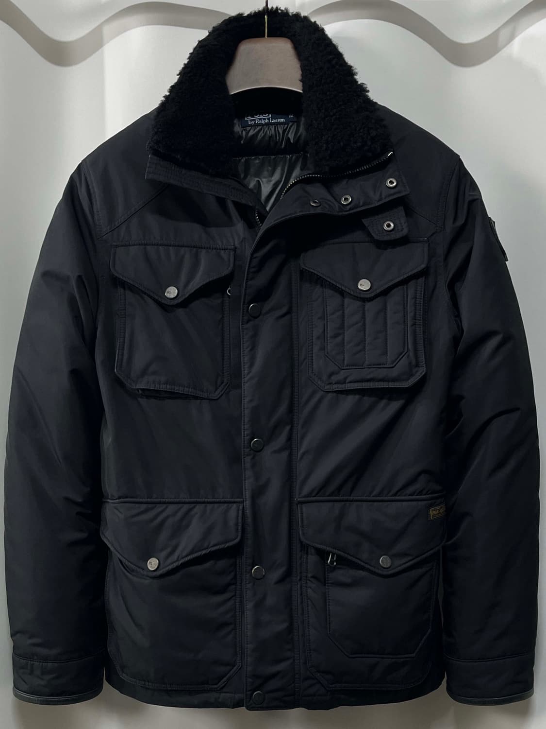 폴로 랄프로렌 말라드덕 시어링 보머 매키노 다운 필드자켓 상품이미지1