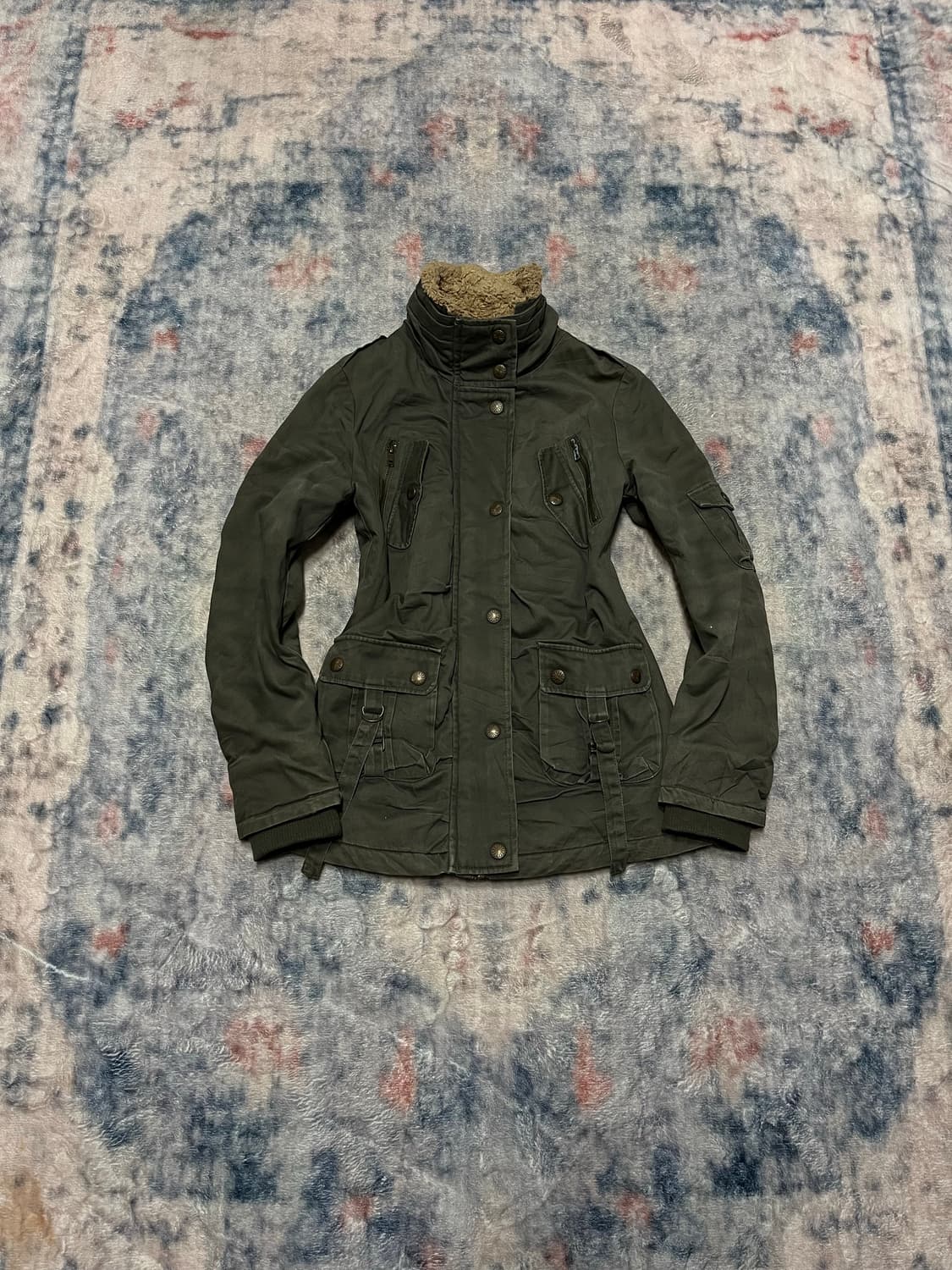 Joky gal 00s y2k military jacket 상품이미지2