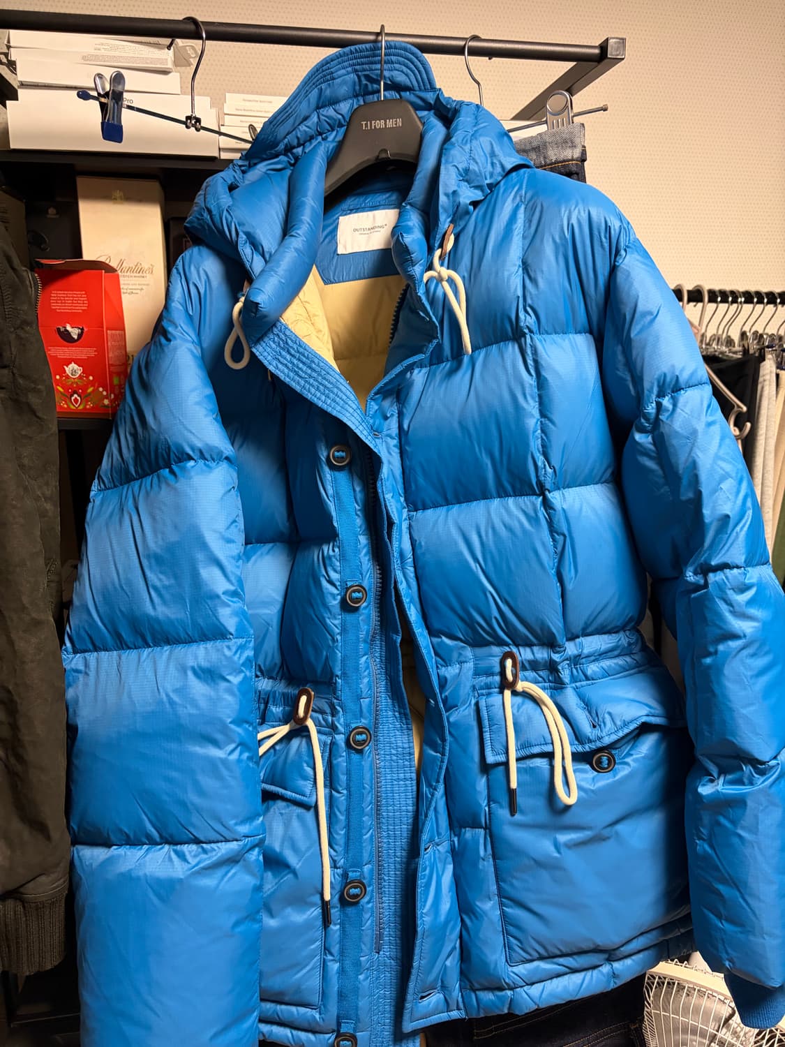 아웃스탠딩 24FW 카라코람 구스다운 블루  상품이미지1