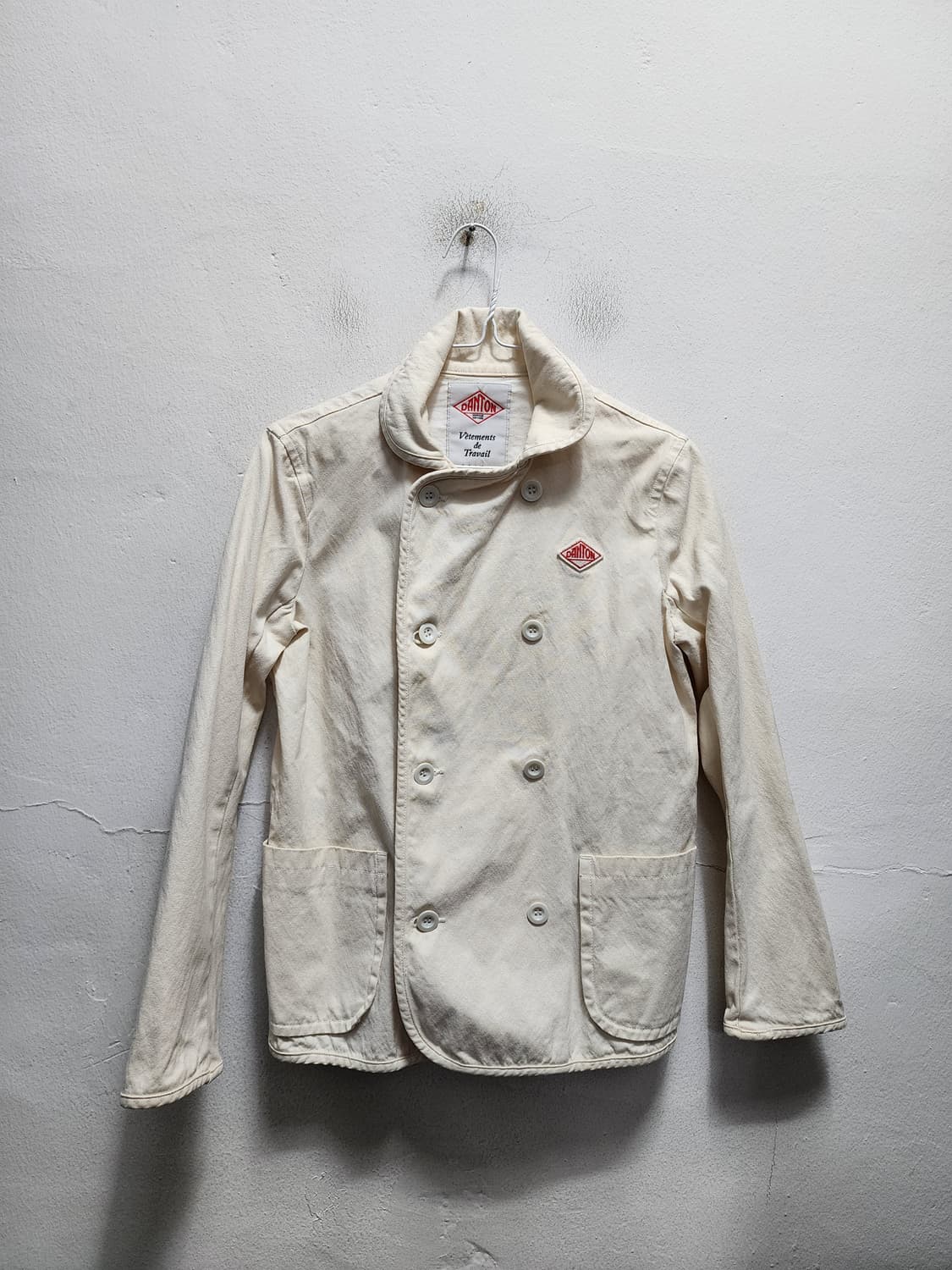 DANTON 단톤 아이보리 더블 자켓 상품이미지2