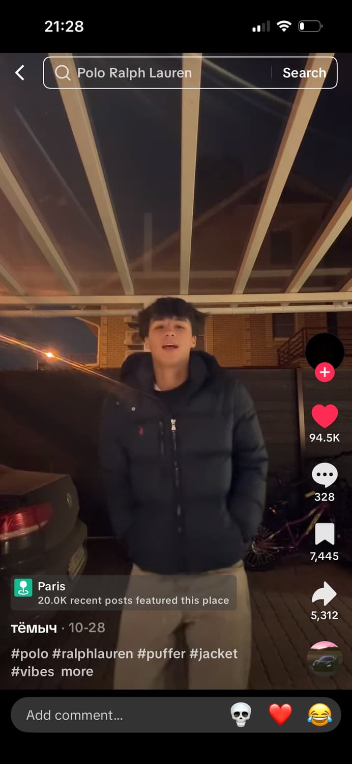 [새상품]폴로 랄프 로렌 무광 패딩 (블랙) 상품이미지2