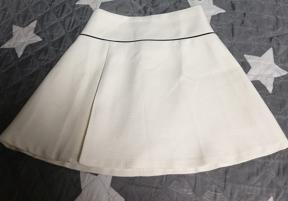 Meli 럭셔리 트위드 스커트 투피스 아이보리 (상:M 하:L) 상품이미지4