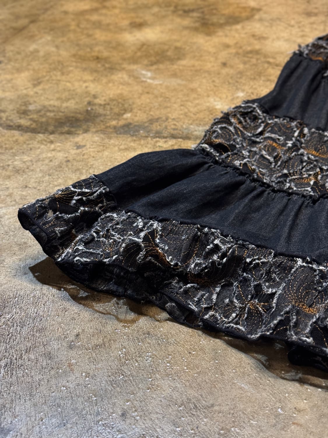 28-30inch ) Japanese Vintage Denim Skirt 상품이미지5