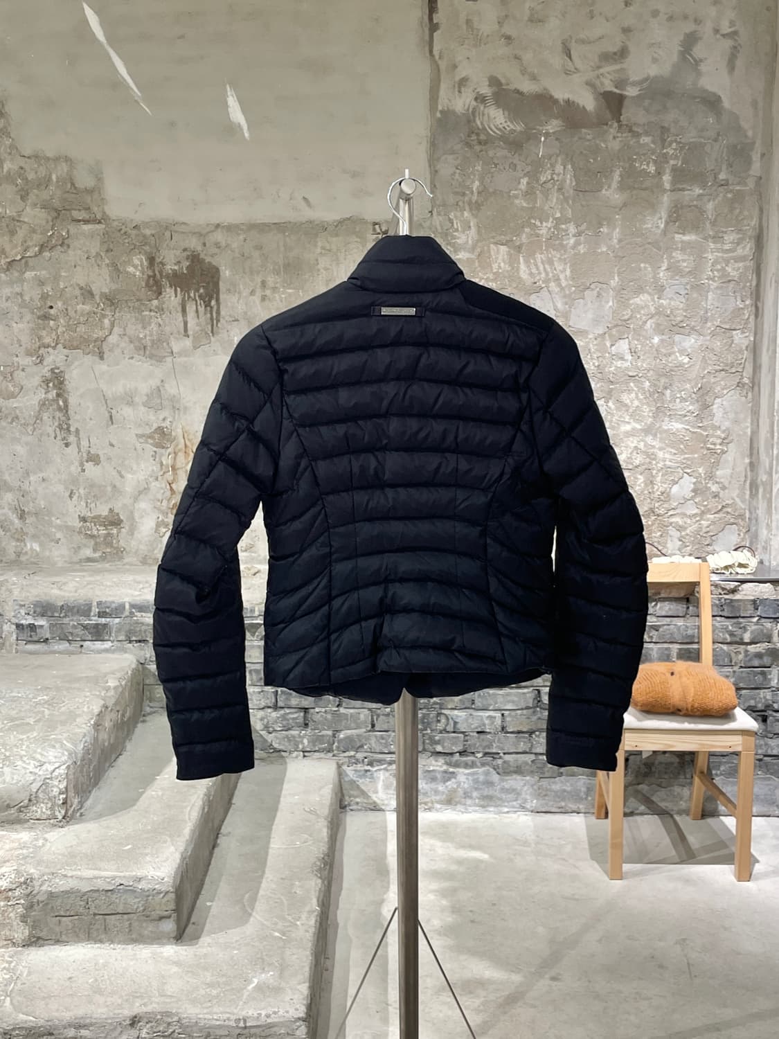 랄프 로렌 블랙 라이트 숄더 패치 덕 다운 퀼팅 자켓 상품이미지6