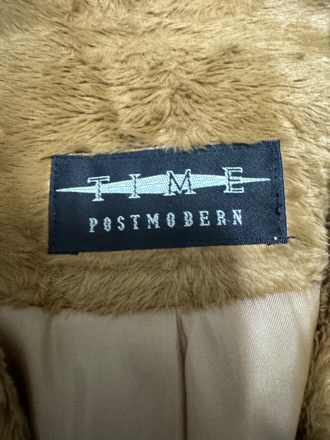 타임 텍스쳐 퍼 코트 상품이미지3