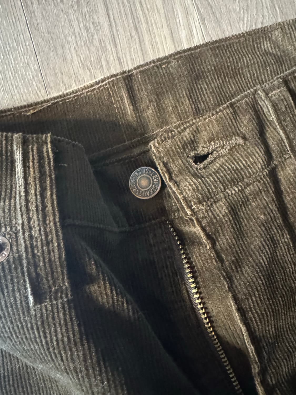 [34x30]리바이스 517 90s made in usa 브라운 상품이미지3